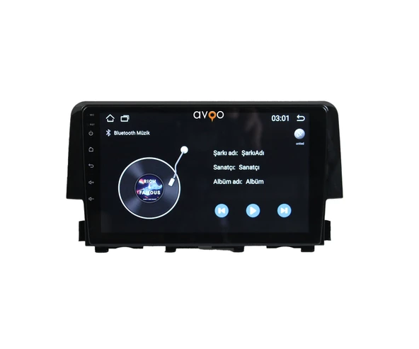 HONDA CİVİC FC5/FC5 2016/2020 9 İNÇ 2-32 - Resim 3