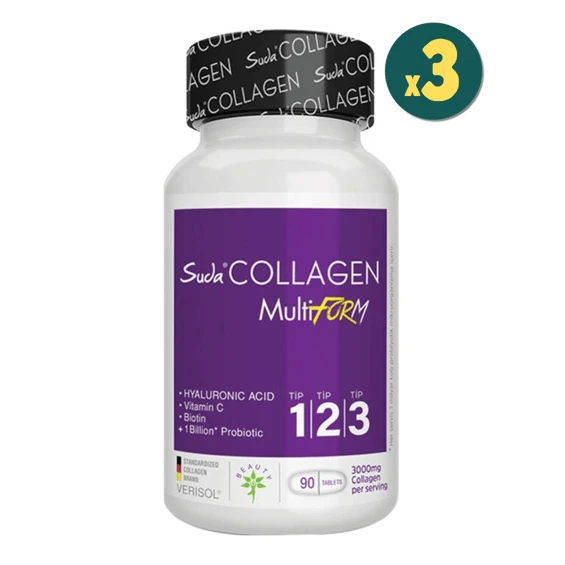 Suda Collagen Multiform 90 Tablet 3 Adet