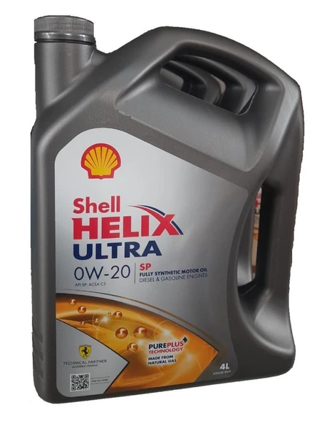 SHELL HELİX ULTRA SP 0W20 - 4 LİTRE