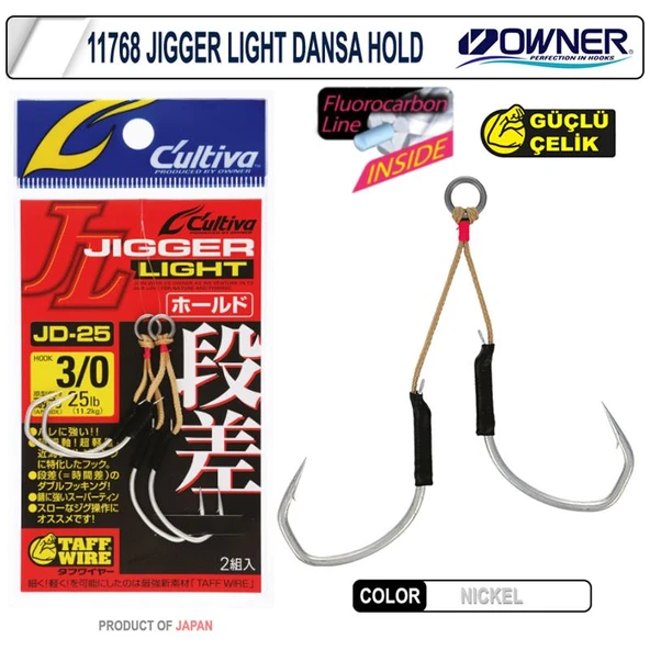 Owner Cultiva 11768 Jigger Light Dansa Hold Assist İğne