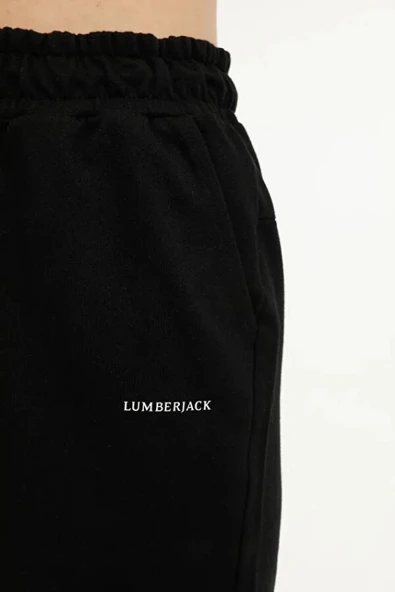 Lumberjack CT144 Basic Short 5FX Siyah Kadın Şort 101931818 - 4