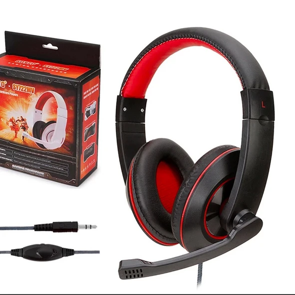 SOYTO SY722MV KABLOLU KULAK ÜSTÜ OYUNCU KULAKLIĞI - 5