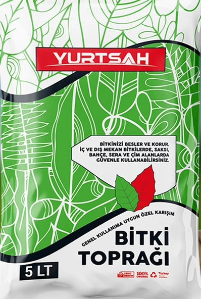 Bitki Toprağı Özel Karışım 5 Lt