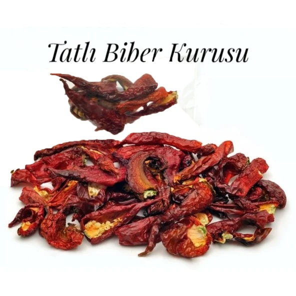 Kızartmalık & Yemeklik Biber Kurusu 1 Dizi(1 Bağ) 95 - 100 Adet