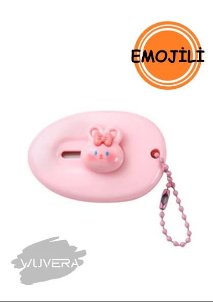 WUVERA Sevimli Emojili Mini Maket Bıçağı - (1 ADET)