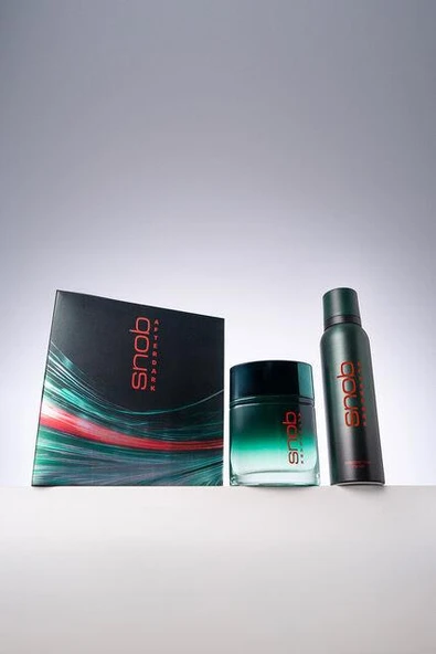 Snob Afterdark Edt 100ml + Deodorant 150ml Erkek Parfüm Set
