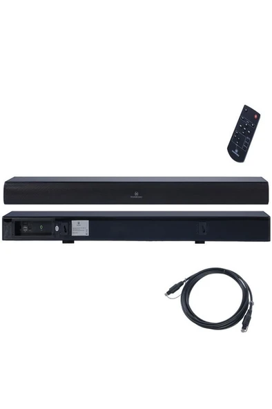 Maxword SLC-160BT Optik Çıkışlı 2.0 Kanal BT Soundbar TV Ses Sistemi 160W (79x8x6 cm) - Resim 4