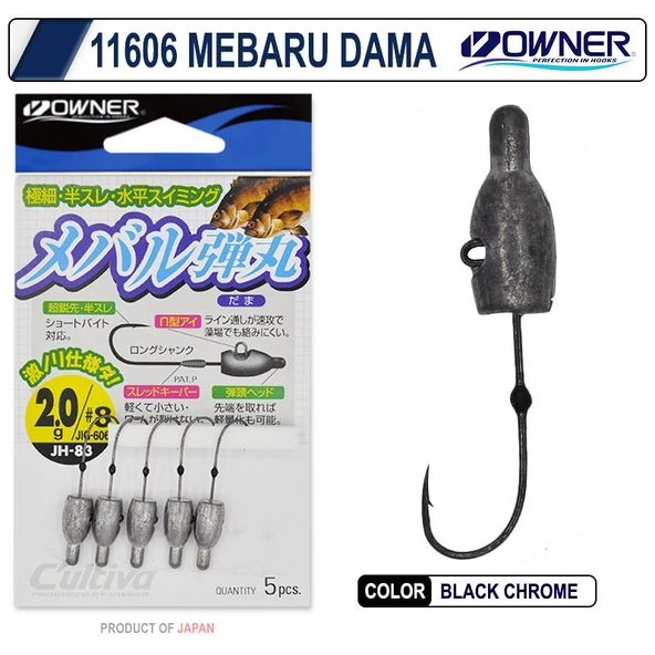 Owner Cultiva 11606 Mebaru Dama Lrf Jighead ürün görseli