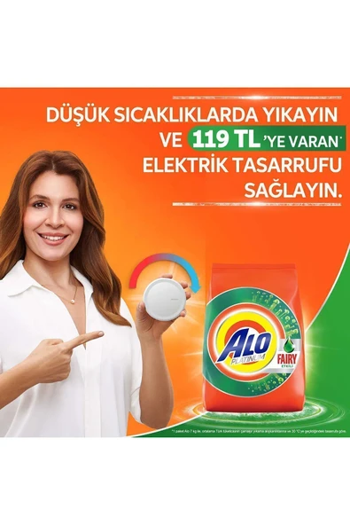 Alo 10 Kg Kar Çiçeği Ferahlğı Beyazlar Ve Renkliler  Toz Deterjan - 2