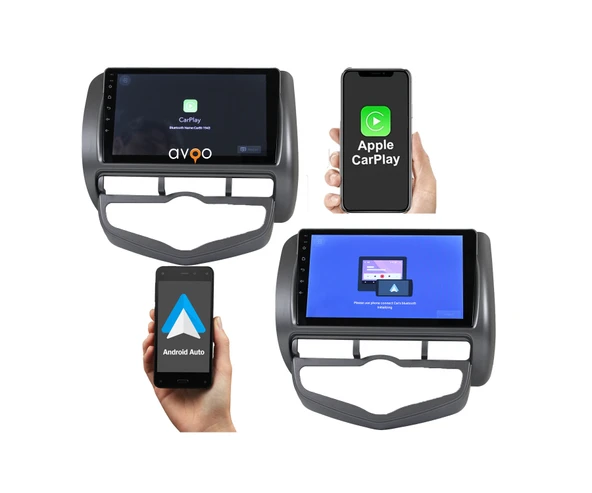 HONDA JAZZ/CİTY 2004/2008 DİGİTAL KLİMA 9 İNÇ 4-64 - Resim 3