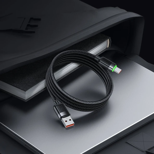 Mcdodo CA-5650 Usb Typec Şarj Kablo 1.2M-Siyah - 3