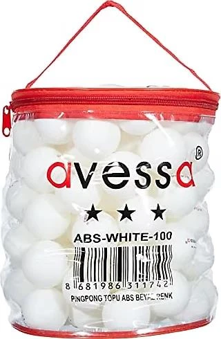 AVESSA ABS BEYAZ GAZLI PİNPON ABS-WHITE-100