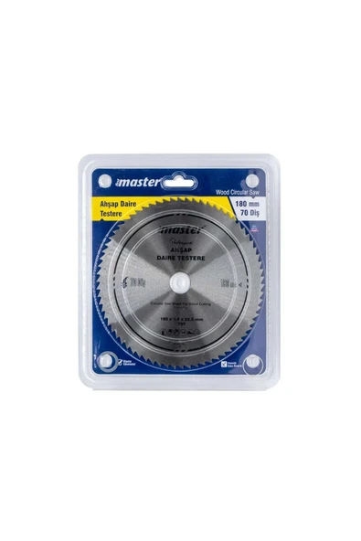 Master Ahşap Daire Testere 180 mm.70 Diş - 4