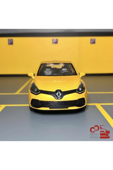 Renault Clio Rs 1/36 Ölçek Çek Bırak Diecast Metal Model Araba Oyuncak - 2