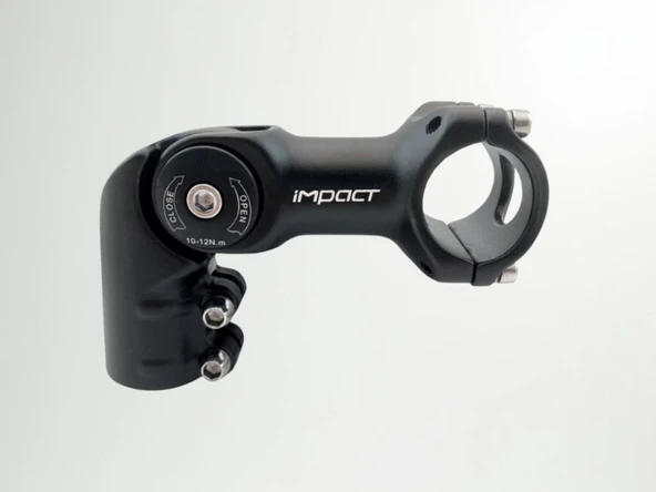 IMPACT Gidon Boğazı - Ayarlı, 31.8-28.6, 90 mm, Siyah