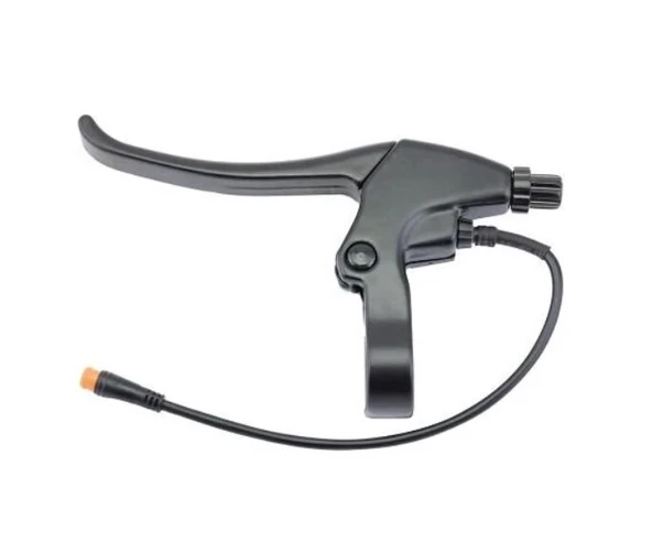 LOGAN Fren Kolu - E-Bike, Güç Kesicili, SM Tip Üç Parmak Sol - SİYAH