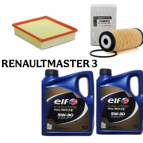MASTER 3 -III YAĞ BAKIM SETİ 2.3 DCİ M9T 2010+20200