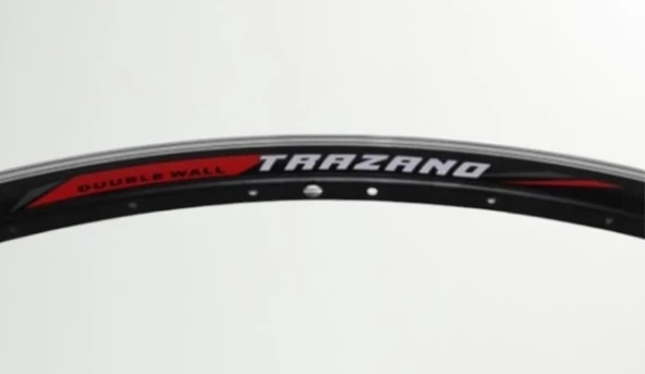 TRAZANO 700C DUBLE JANT ÇEMBERİ 36 DELİK V FREN -  SİYAH