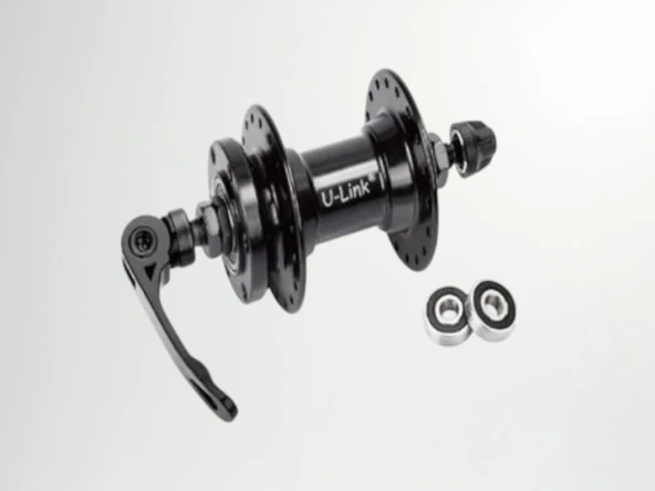 TRAZANO ÖN GÖBEK 32 DELİK RULMANLI SİYAH DİSC