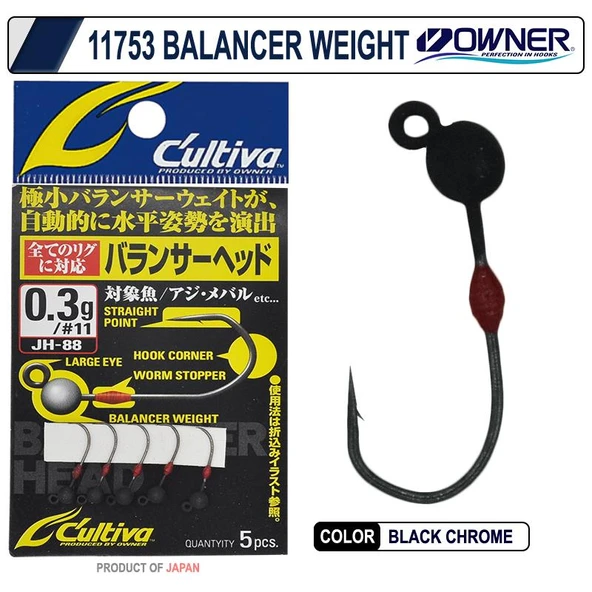 Owner Cultiva 11753 Balancer Jighead