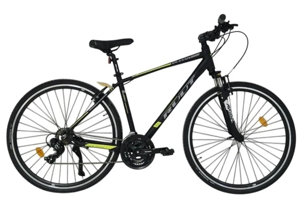 28J RUUT LEGENT 1.0 21V VB ŞEHİR BİSİKLETİ - SİYAH YEŞİL - 49 KADRO