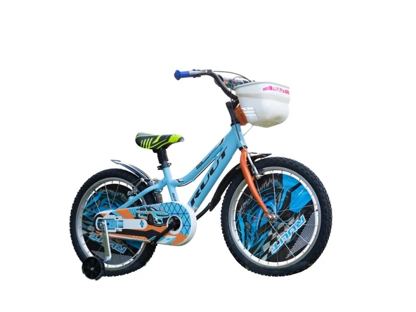 20J RUUT RICO ÇOCUK BİSİKLETİ - MAVİ TURUNCU SİYAH - 2