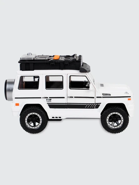 Mercedes G55 Model Sesli ışıklı Müzikli Jeep Araba - 6