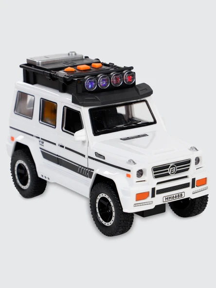 Mercedes G55 Model Sesli ışıklı Müzikli Jeep Araba - 2