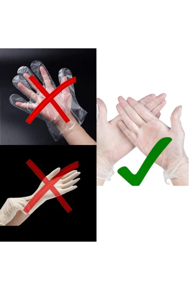 Çocuk Hijyen Eldiven Atölye Boyama Eldiveni 3-9 Yaş - 3