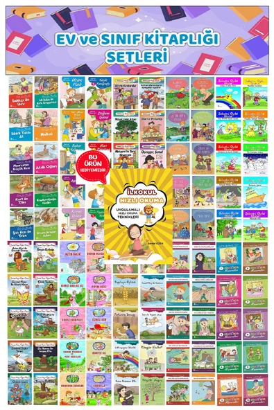 1.Sınıf 100 lü Hikaye Seti -Hızlı Okuma Kitabı Hediyeli ürün görseli 1