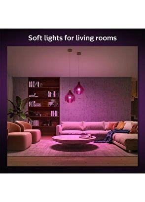 Philips Hue 3'lü Kumandalı E27 Bluetooth Özellikli Akıllı Başlangıç Seti - 5