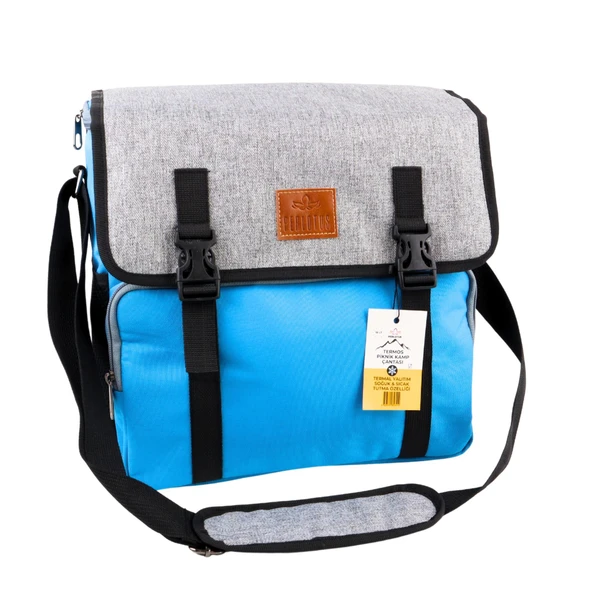 Perlotus Yalıtımlı Termos Piknik Kamp Çantası Büyük Boy 16 Lt Su Geçirmez Model2 - 11