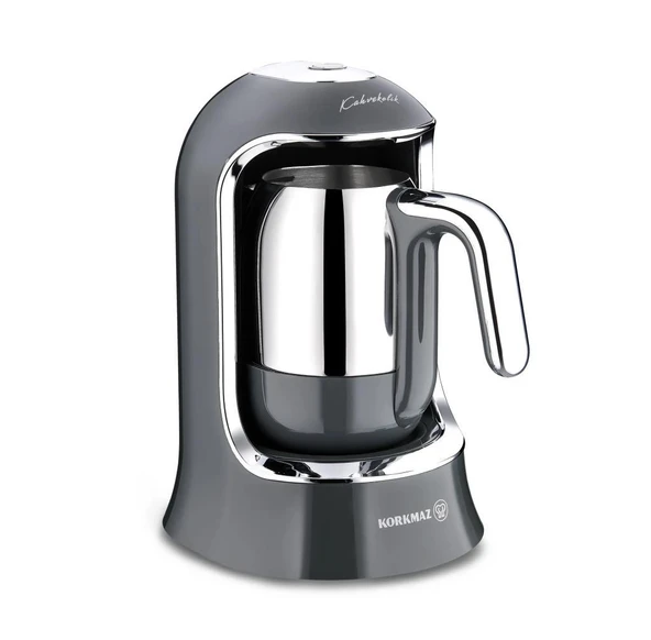 KORKMAZ A860-15 KAHVEKOLİK OTOMATİK KAHVE MAKİNESİ ANTRASİT ürün görseli