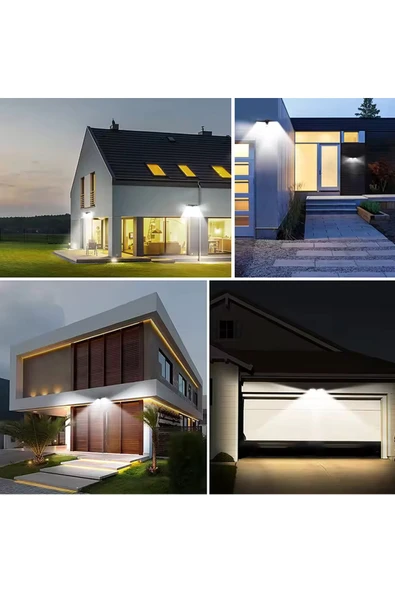 Greentech Güneş Enerjili Hareket Sensörlü, 6 Taraflı 104 Led Aydınlatma / GT-SL13 - 8