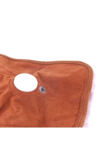 Elektrikli sıcak su torbası el geçmeli evde kullanılabilir yumuşak kılıflı desenli sıcak su torbası - 7