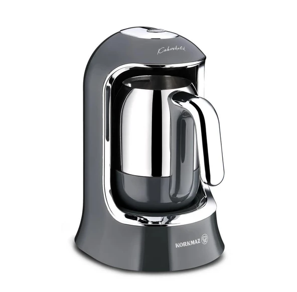 KORKMAZ A860-15 KAHVEKOLİK OTOMATİK KAHVE MAKİNESİ ANTRASİT - Resim 3