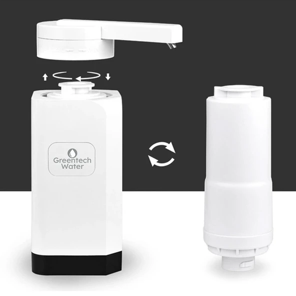 Greentech Water Tezgah Üstü Musluk Ucu Arıtıcı / GW-D07 - 6