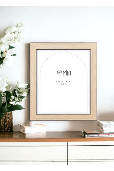 The Mia Vimini Fotoğraf Çerçevesi Kahverengi 30x25 cm