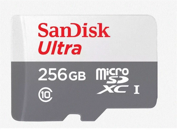 Sandisk 256GB Micro Sd 100MB/S Class 10 Hafıza Kartı