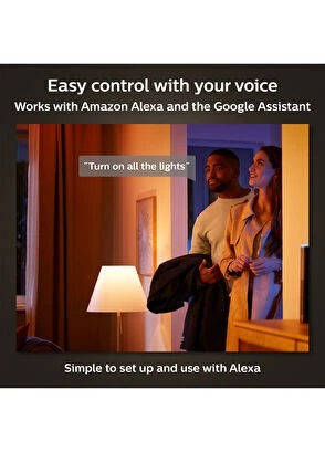 Philips Hue 3'lü Kumandalı E27 Bluetooth Özellikli Akıllı Başlangıç Seti - 3