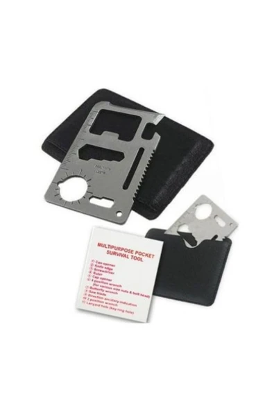 Çok Amaçlı Anahtarlık ve Kamp Kiti Outdoor Kamp Ekipmanı Atölye Malzemesi İkisi Bir Arada - 5