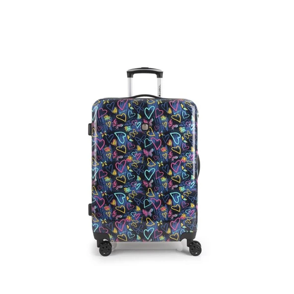 Gabol Trolley Valiz Orta Boy Tizas Lacivert GB.234322