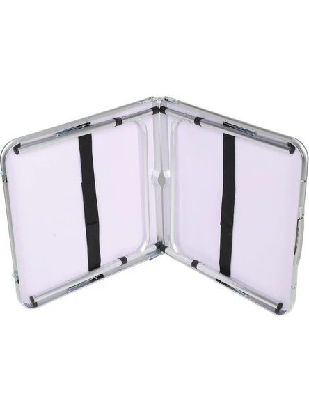 Uniqamping Çanta Tipi 4 Tabureli Katlanır Kamp Masa Seti - Ahşap Desen - 4