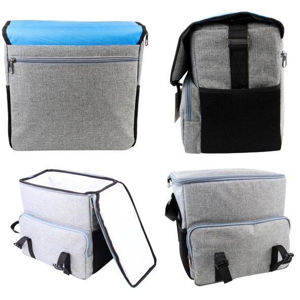 Perlotus Yalıtımlı Termos Piknik Kamp Çantası Büyük Boy 16 Lt Su Geçirmez Model2 - 7