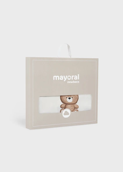Mayoral Krem Bebek Battaniye - 5