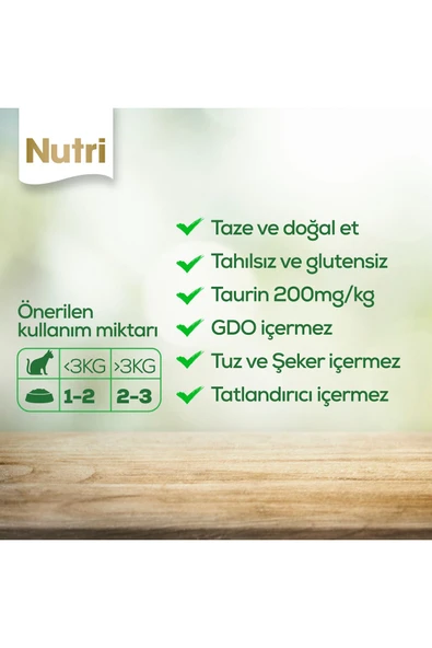 Yavru Kediler İçin Tavuk Etli ve Ton Balıklı 6 Al 5 Öde 85gr Tahılsız Kitten Yaş Maması - 2