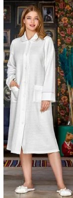 Aqua Krem Kapitone sabahlık - 2