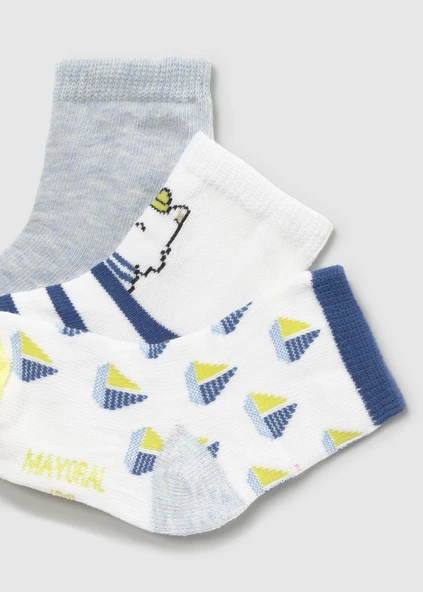 Mayoral Erkek Bebek Soket Çorap Set 3lü - 2