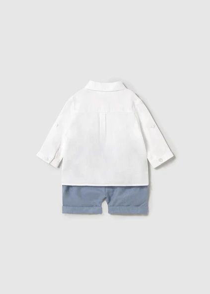 Mayoral Erkek Bebek Şort Ve Yelek Set - 3