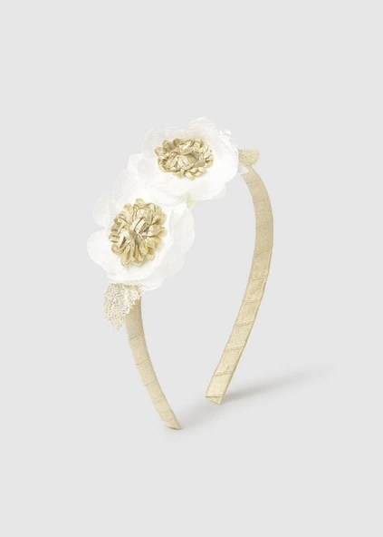 Mayoral Kız Bebek Çiçekli Taç